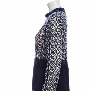 Self portrait size US size 8 navy, white and black